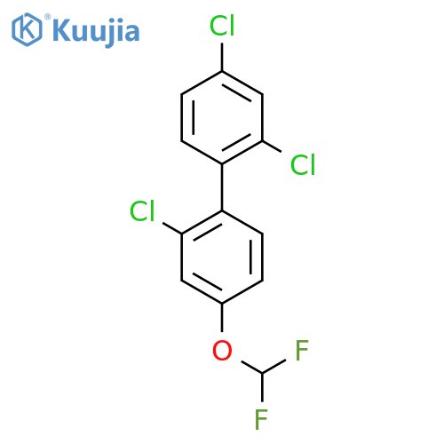 2'-Chloro-2,4-dichloro-4'-difluoromethoxy-biphenyl structure