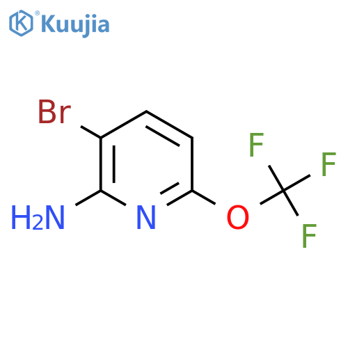 3-Bromo-6-(trifluoromethoxy)pyridin-2-amine structure