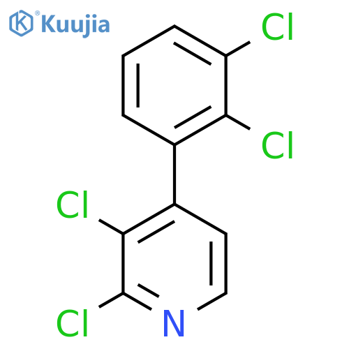 2,3-Dichloro-4-(2,3-dichlorophenyl)pyridine structure