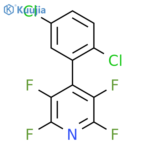 4-(2,5-Dichlorophenyl)-2,3,5,6-tetrafluoropyridine structure