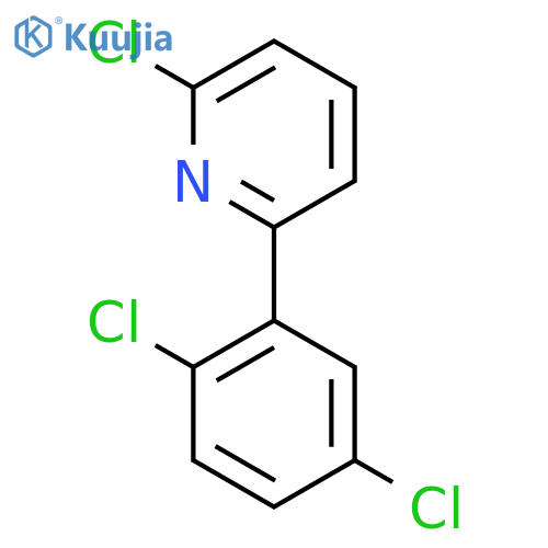 2-Chloro-6-(2,5-dichlorophenyl)pyridine structure