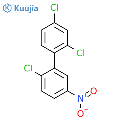 2'-Chloro-2,4-dichloro-5'-nitro-biphenyl structure