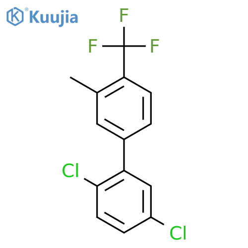 2,5-Dichloro-3'-methyl-4'-trifluoromethyl-biphenyl structure