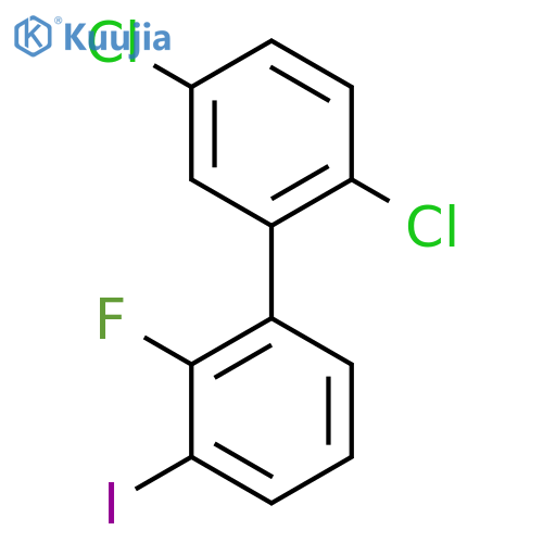 2,5-Dichloro-2'-fluoro-3'-iodo-biphenyl structure