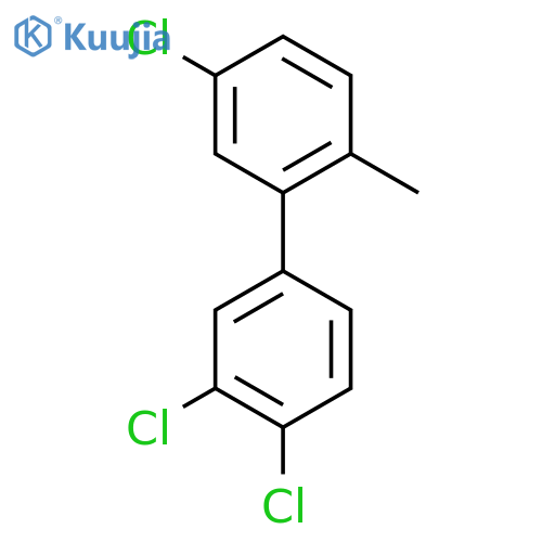 5'-Chloro-3,4-dichloro-2'-methyl-biphenyl structure