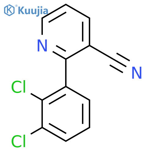 2-(2,3-Dichlorophenyl)nicotinonitrile structure