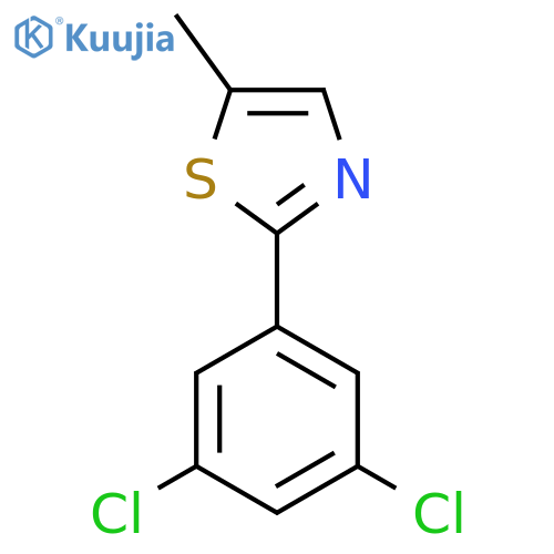2-(3,5-Dichlorophenyl)-5-methylthiazole structure