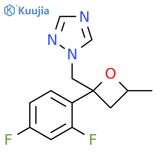 1H-1,2,4-Triazole,1-[[2-(2,4-difluorophenyl)-4-methyl-2-oxetanyl]methyl]- structure