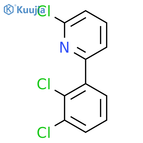 2-Chloro-6-(2,3-dichlorophenyl)pyridine structure
