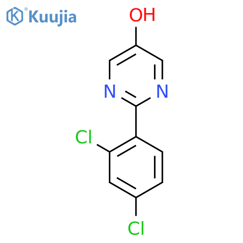 2-(2,4-Dichlorophenyl)-5-hydroxypyrimidine structure