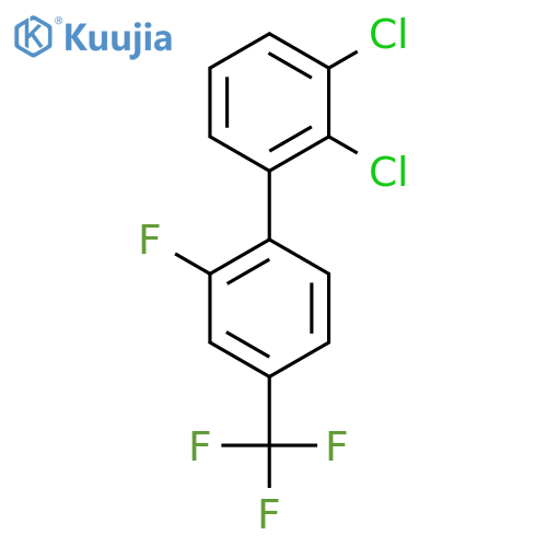 2,3-Dichloro-2'-fluoro-4'-trifluoromethyl-biphenyl structure