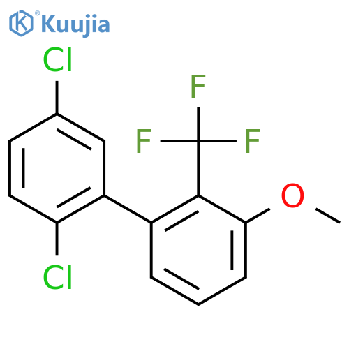 2,5-Dichloro-3'-methoxy-2'-trifluoromethyl-biphenyl structure