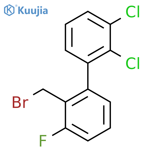 2'-Bromomethyl-2,3-dichloro-3'-fluoro-biphenyl structure
