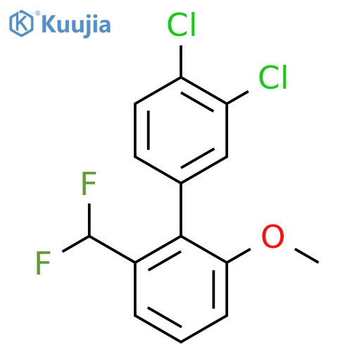 6'-Difluoromethyl-3,4-dichloro-2'-methoxy-biphenyl structure