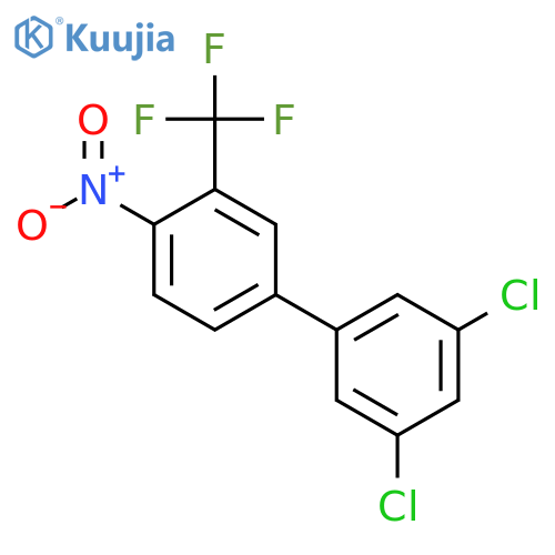 3,5-Dichloro-4'-nitro-3'-trifluoromethyl-biphenyl structure