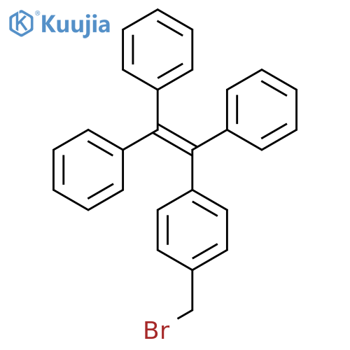 (2-(4-(Bromomethyl)phenyl)ethene-1,1,2-triyl)tribenzene structure