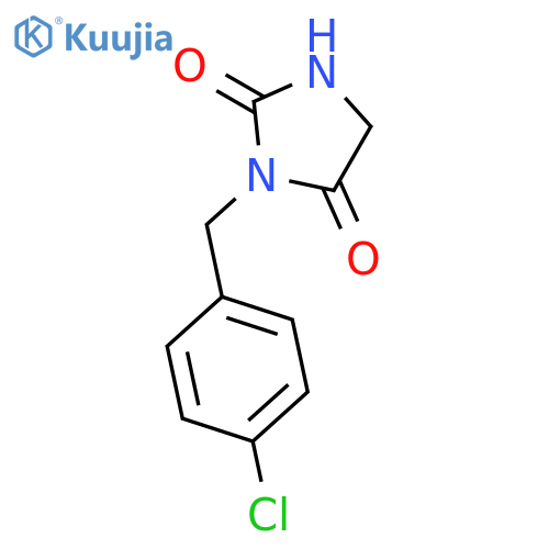 2,4-Imidazolidinedione, 3-[(4-chlorophenyl)methyl]- structure