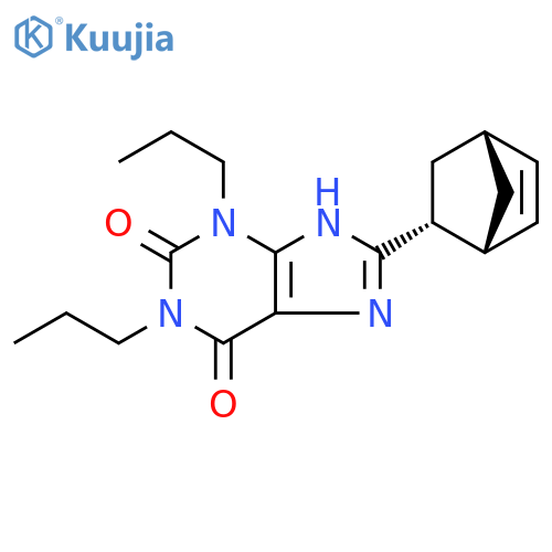 1H-Purine-2,6-dione,8-bicyclo[2.2.1]hept-5-en-2-yl-3,7-dihydro-1,3-dipropyl-, endo- structure