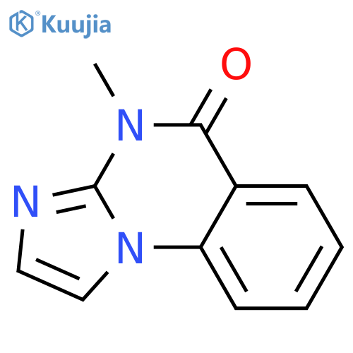4-methyl-Imidazo[1,2-a]quinazolin-5(4H)-one structure