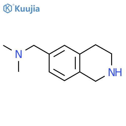 6-Isoquinolinemethanamine, 1,2,3,4-tetrahydro-N,N-dimethyl- structure