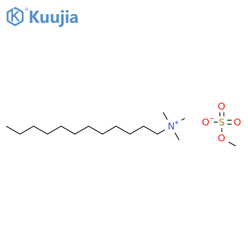 1-Dodecanaminium, N,N,N-trimethyl-, methyl sulfate structure