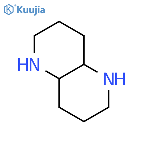 cis-1,2,3,4,4a,5,6,7,8,8a-decahydro-1,5-naphthyridine structure