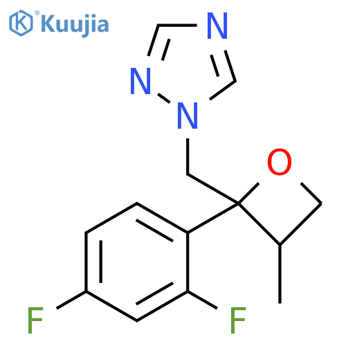 1H-1,2,4-Triazole,1-[[2-(2,4-difluorophenyl)-3-methyl-2-oxetanyl]methyl]- structure