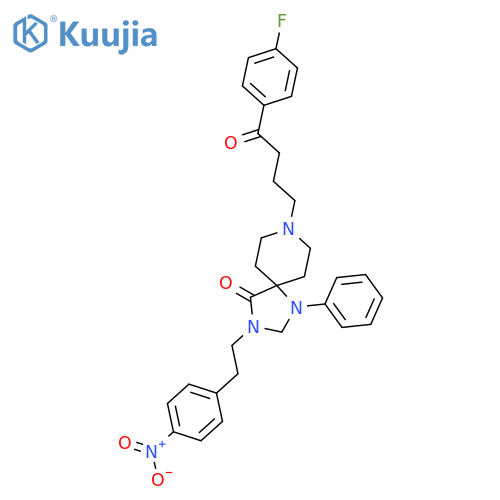 N-(p-Nitrophenethyl)spiperone structure