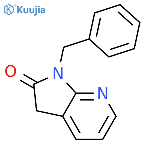 1-benzyl-3H-pyrrolo[2,3-b]pyridin-2-one structure