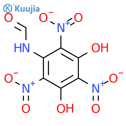 Formamide, N-(3,5-dihydroxy-2,4,6-trinitrophenyl)- structure