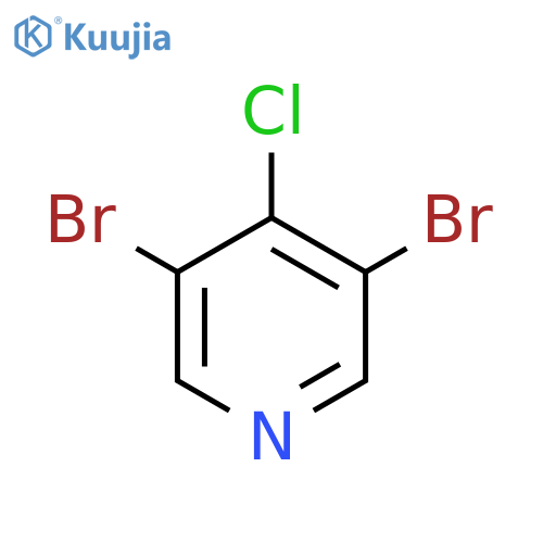 3,5-Dibromo-4-chloropyridine structure