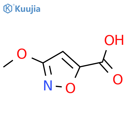 3-Methoxyisoxazole-5-carboxylic acid structure