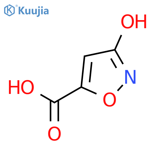 3-Hydroxyisoxazole-5-carboxylic acid structure
