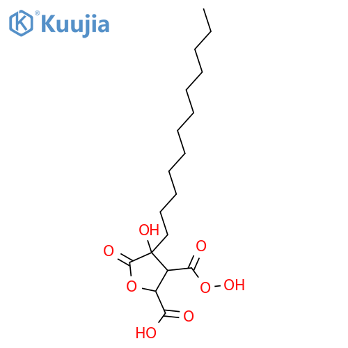 D-Xylaric acid,3-C-carboxy-2-C-dodecyl-, 1,4-lactone (9CI) structure