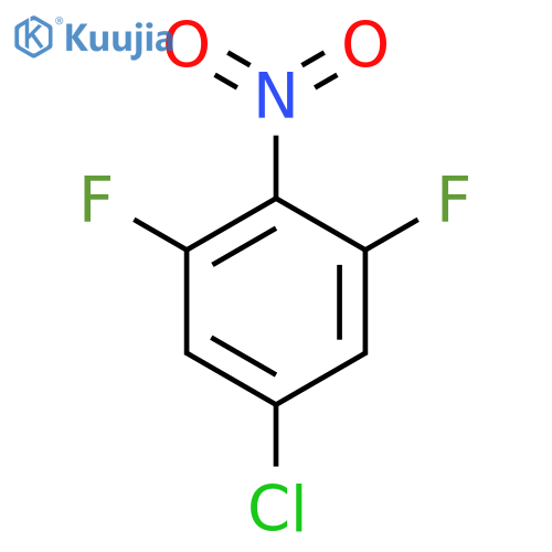 5-chloro-1,3-difluoro-2-nitrobenzene structure