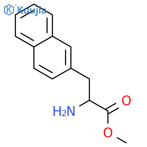 Methyl 2-amino-3-(naphthalen-2-yl)propanoate structure