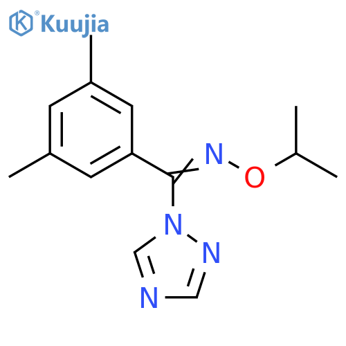 1H-1,2,4-Triazole,1-[(3,5-dimethylphenyl)[(1-methylethoxy)imino]methyl]- structure