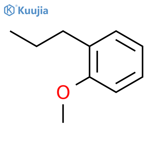 Benzene, 1-methoxy-2-propyl- structure
