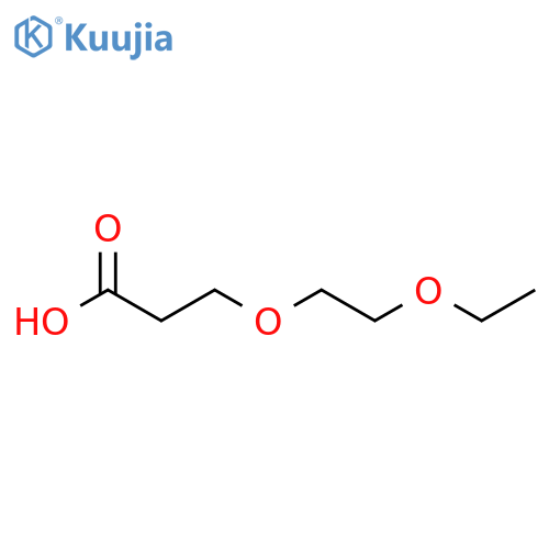 3-(2-ethoxyethoxy)propanoic acid structure