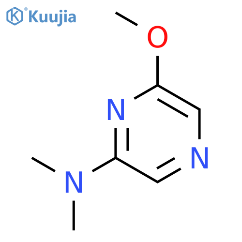 6-methoxy-N,N-dimethylpyrazin-2-amine structure