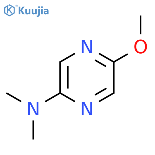 5-methoxy-N,N-dimethylpyrazin-2-amine structure