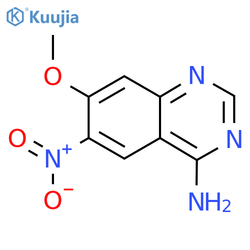 7-Methoxy-6-nitroquinazolin-4-amine structure