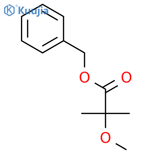 Benzyl 2-Methoxy-2-methylpropionate structure