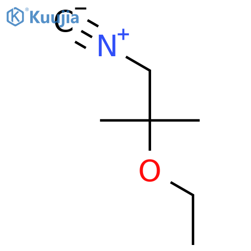 Propane, 2-ethoxy-1-isocyano-2-methyl- structure