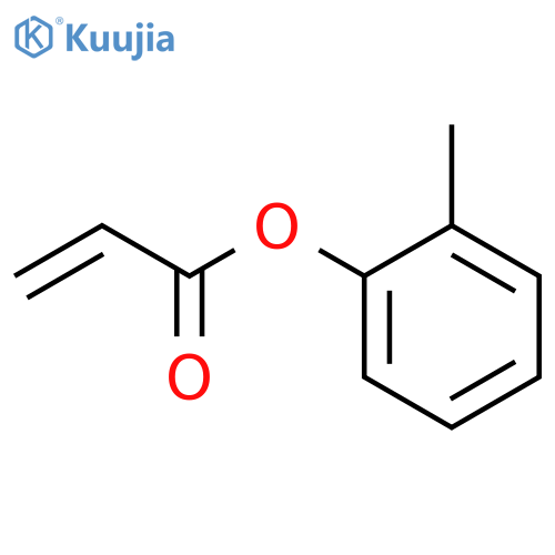 2-Propenoicacid, 2-methylphenyl ester structure