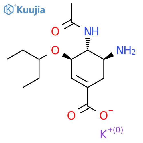 Oseltamivir Acid Potassium Salt structure