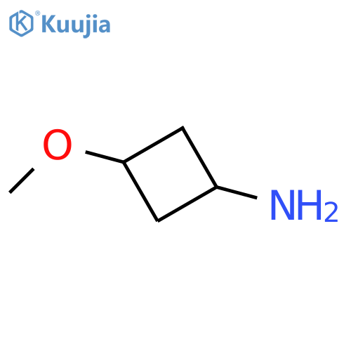 trans-3-methoxycyclobutanamine structure