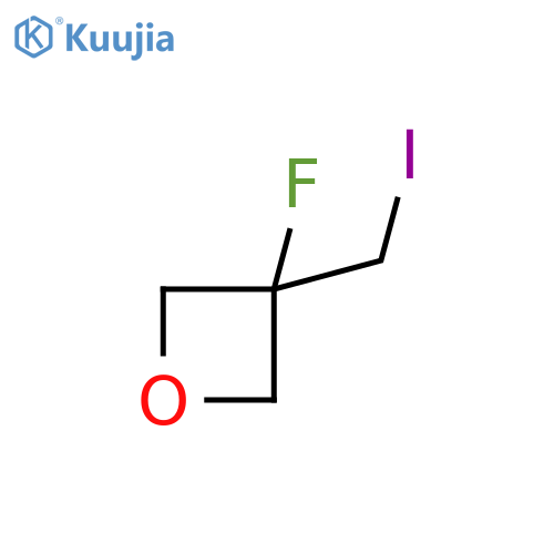 3-Fluoro-3-(iodomethyl)oxetane structure