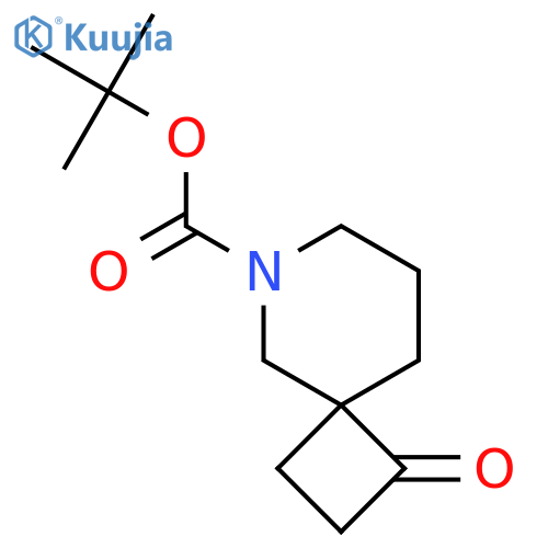 Tert-Butyl 1-oxo-6-azaspiro[3.5]nonane-6-carboxylate structure