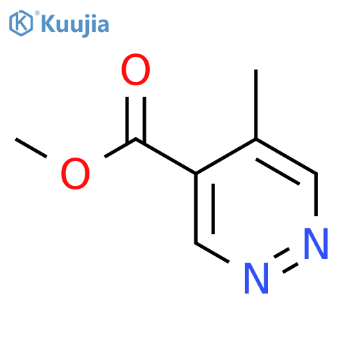 Methyl 5-methylpyridazine-4-carboxylate structure